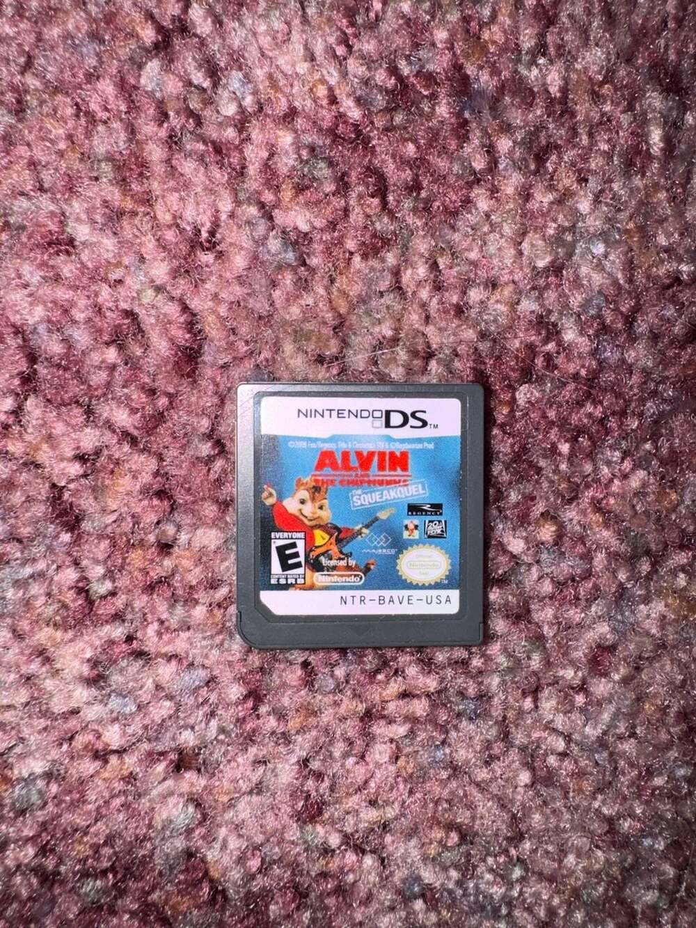 Alvin and the Chipmunks: The Squeakquel Nintendo DS Cartridge